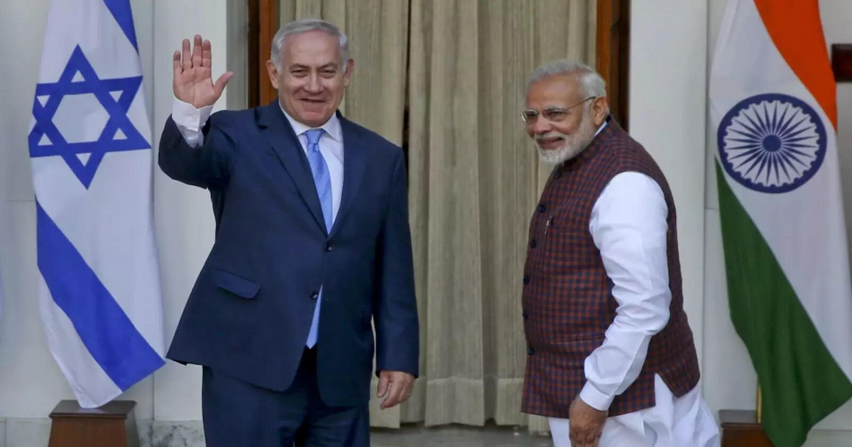 PM Modi का इतिहास रचने Israel पहुंचे: Netanyahu का भव्य स्वागत, Parliament में तिरंगे की रोशनी, 'Hexagon Alliance' से बदलेगी West Asia की तस्वीर