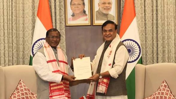 हिमंत बिस्वा सरमा ने असम के मुख्यमंत्री पद से दिया इस्तीफा, 11 मई के बाद होगा शपथ ग्रहण