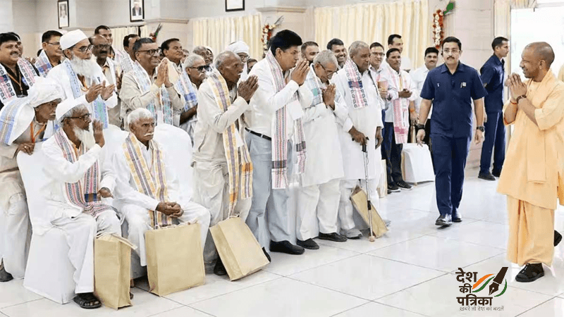 नोएडा अंतर्राष्ट्रीय हवाई अड्डे की शुरुआत: जिन किसानों की जमीन पर बना एयरपोर्ट, वही बने पहली उड़ान के यात्री