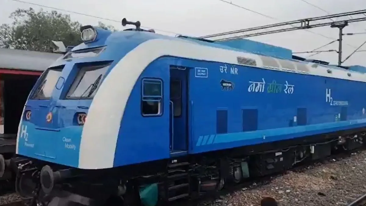 भारत की पहली हाइड्रोजन ट्रेन का हाई-स्पीड ट्रायल सफल: 120 KM/H की रफ्तार से दौड़ी, जल्द जींद-सोनीपत रूट पर होगी शुरू