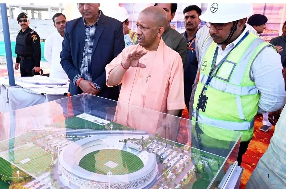 योगी सरकार में खेल क्रांति! वाराणसी में आकार ले रहा विश्वस्तरीय क्रिकेट स्टेडियम