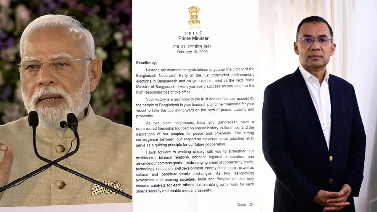 भारत के उच्चायुक्त दिनेश त्रिवेदी ने कहा, PM मोदी चाहते हैं तारिक रहमान की भारत यात्रा यादगार हो। जानें भारत-बांग्लादेश संबंधों पर पूरी अपडेट।