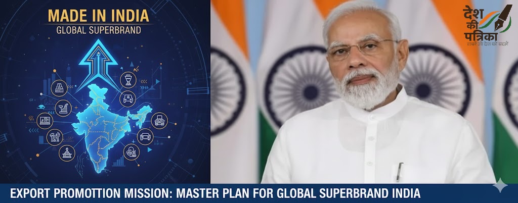 निर्यात प्रोत्साहन मिशन: मेड इन इंडिया को दुनिया का सुपर ब्रांड बनाने का मास्टर प्लान