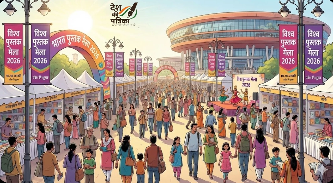 विश्व पुस्तक मेला 2026: भारत मंडपम प्रगति मैदान में 9 से 18 जनवरी तक किताबों का महाकुंभ, पहली बार पूरी तरह फ्री एंट्री