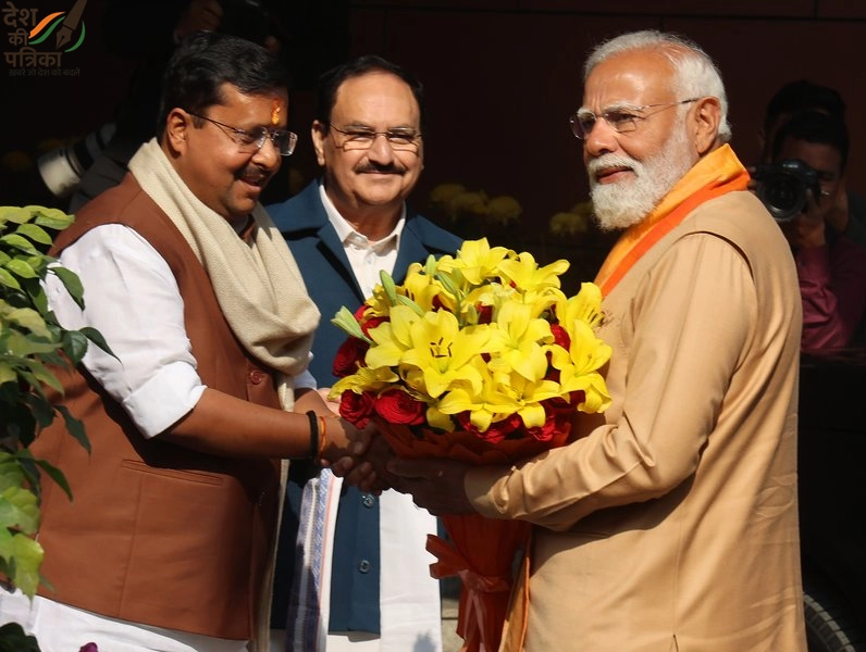 प्रधानमंत्री नरेंद्र मोदी ने नितिन नवीन को दी बीजेपी अध्यक्ष पद की बधाई: ‘पार्टी मामलों में वे मेरे बॉस’